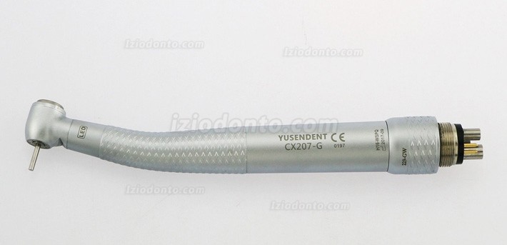 YUSENDENT® CX207-GW-PQ Peça de mão de turbina dentária com acoplador rápido Compatível com W&H Roto